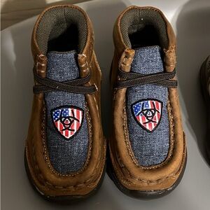 Toddler Ariat lil stompers USA spitfire size 5